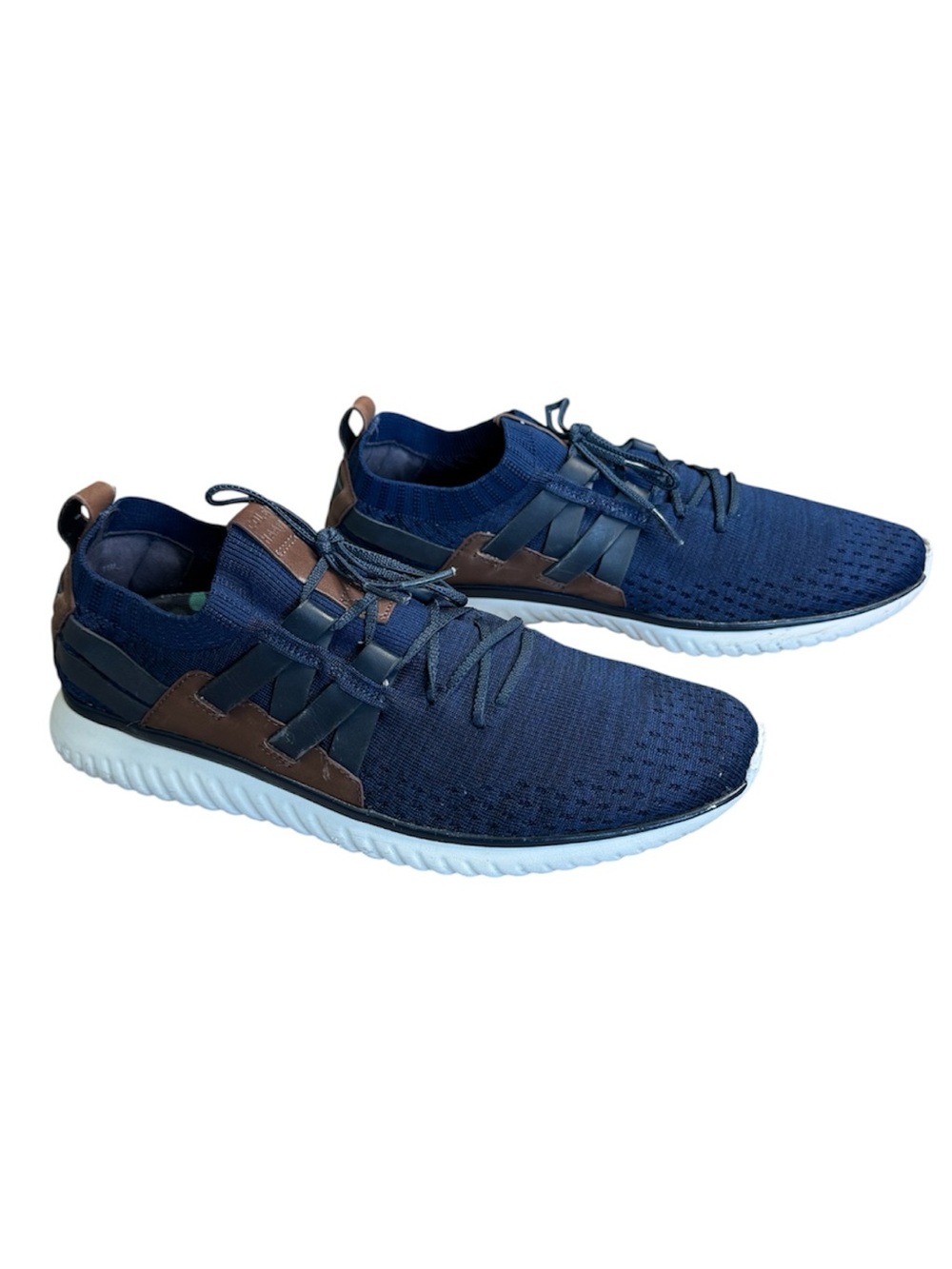 COLE HAAN Men's Navy Grand Motion Stitchlite Woven Sneaker
